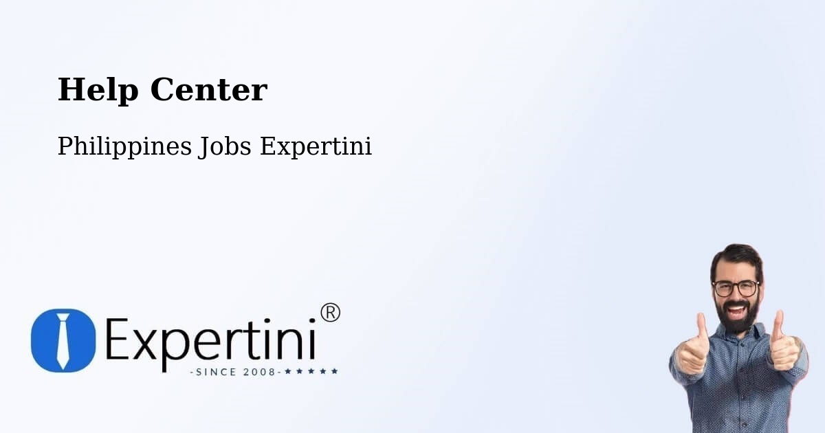 Help Center – Union - Philippines Jobs Expertini